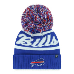 Buffalo Bills '47 Women's Spirited Cuffed Knit Hat with Pom | NFL On sale