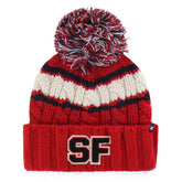 San Francisco 49ers '47 Women's Emma Cuffed Knit Hat with Pom | NFL Hot
