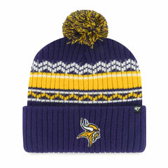Minnesota Vikings '47 Youth Polar Vortex Cuffed Knit Hat with Pom | NFL Near me