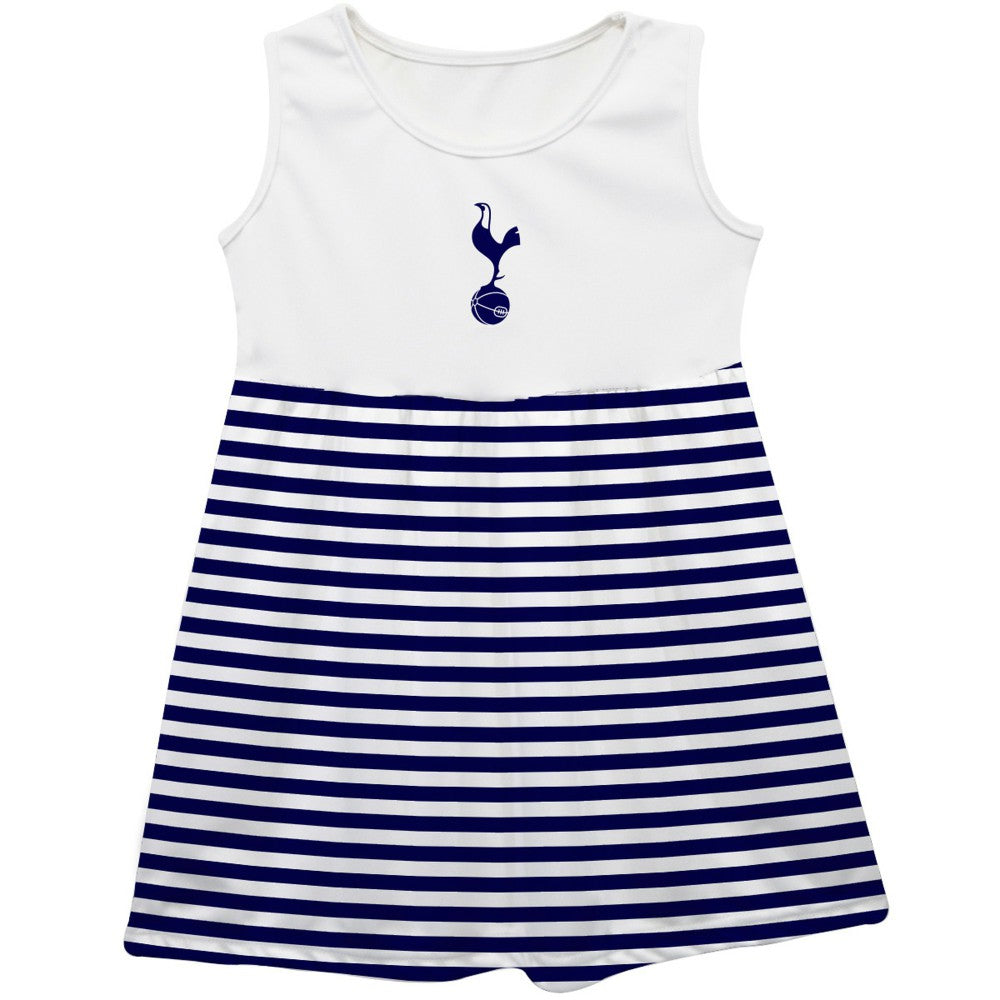Tottenham Hotspur Vive La Fete Girls Youth Striped Tank Top Dress Sale - White