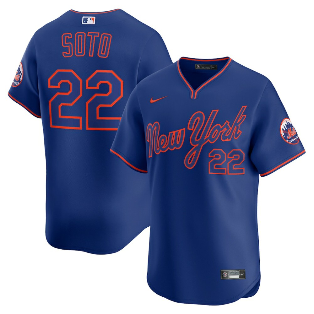 Juan Soto New York Mets Nike Alternate Limited Player Jersey - MLB Jerseys