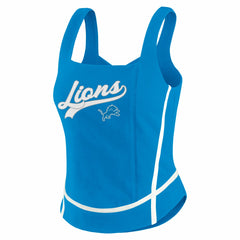Detroit Lions WEAR by Erin Andrews Women's Square Neck Tank Top | NFL Near me
