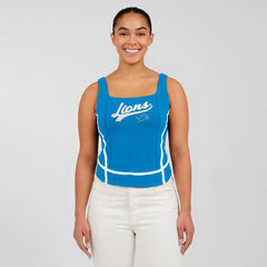 Detroit Lions WEAR by Erin Andrews Women's Square Neck Tank Top | NFL Near me