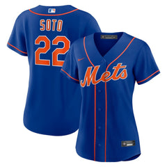 Juan Soto New York Mets Nike Women's Alternate Replica Baseball Jersey - MLB Jerseys