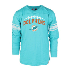 Miami Dolphins Wes & Willy Youth Football Long Sleeve T-Shirt | NFL Online