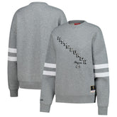 Pittsburgh Penguins Mitchell & Ness Women's Logo Lightweight Pullover Sweatshirt - NHL Sweatshirts