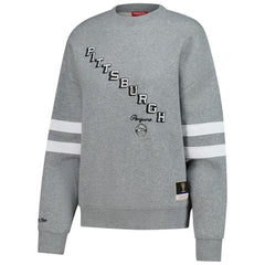 Pittsburgh Penguins Mitchell & Ness Women's Logo Lightweight Pullover Sweatshirt - NHL Sweatshirts