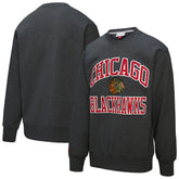 Chicago Blackhawks Mitchell & Ness Playoff Win Fleece Pullover Sweatshirt - NHL Sweatshirts