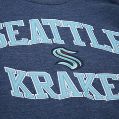 Seattle Kraken Mitchell & Ness Playoff Win Fleece Pullover Sweatshirt - NHL Sweatshirts