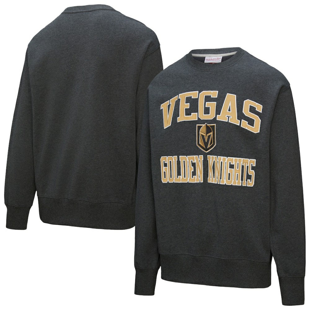 Vegas Golden Knights Mitchell & Ness Playoff Win Fleece Pullover Sweatshirt - NHL Sweatshirts