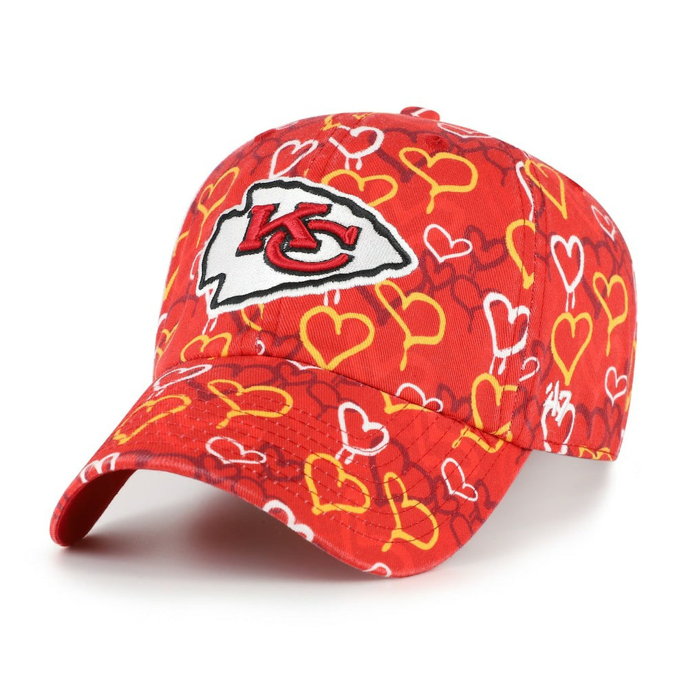 Kansas City Chiefs '47 Girls Preschool Mural Clean Up Adjustable Hat | NFL US