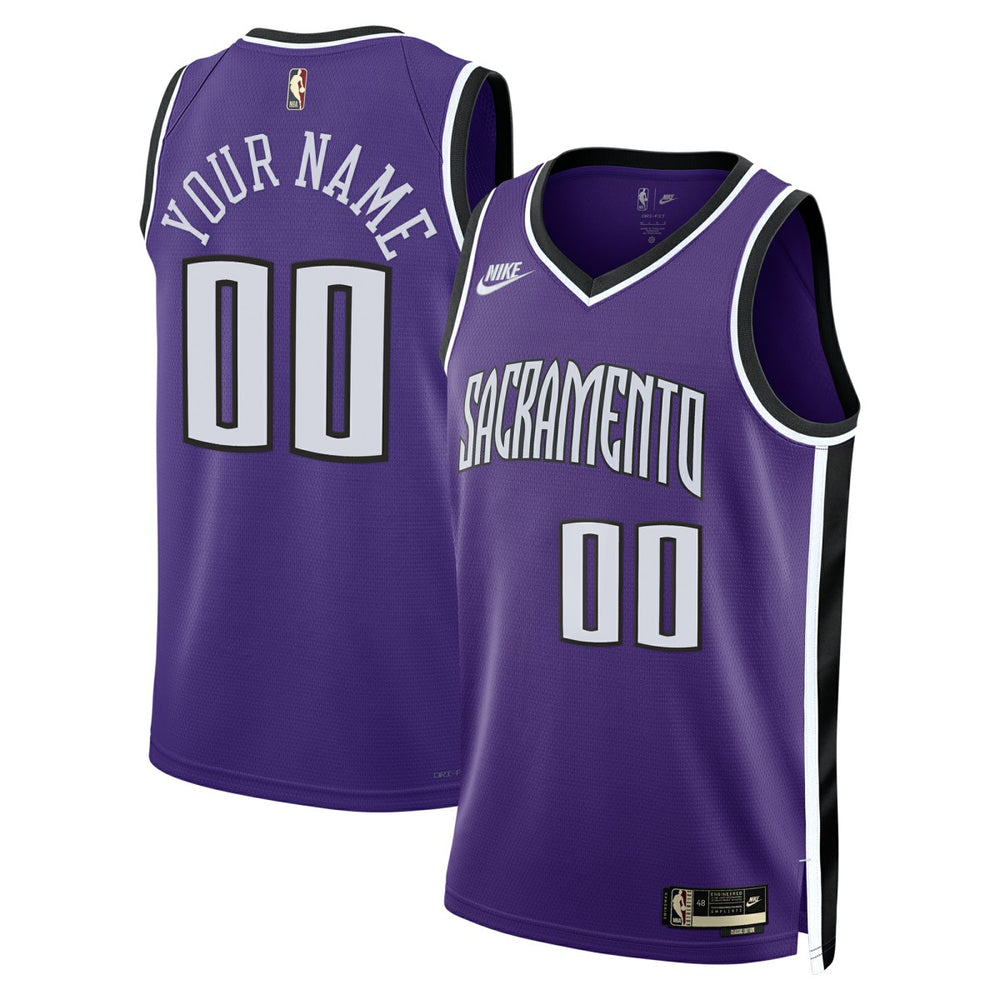 Purple Sacramento Kings Unisex Adult Swingman Custom Jersey | NBA