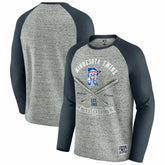 Minnesota Twins Darius Rucker Collection by Fanatics Raw Edge Raglan Long Sleeve Baseball T-Shirt - MLB T-shirts