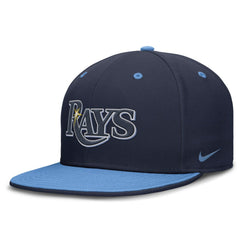 Tampa Bay Rays Nike True Primetime Two-Tone Performance Fitted Hat - MLB Hats