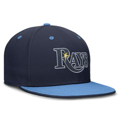Tampa Bay Rays Nike True Primetime Two-Tone Performance Fitted Hat - MLB Hats