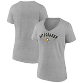 Pittsburgh Penguins Fanatics Women's V-Neck T-Shirt - NHL T-shirts