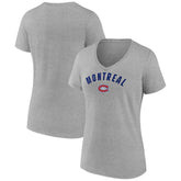 Montreal Canadiens Fanatics Women's V-Neck T-Shirt - NHL T-shirts