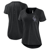Colorado Rockies Nike Women's Summer Breeze Raglan Fashion T-Shirt - MLB T-shirts