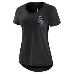 Colorado Rockies Nike Women's Summer Breeze Raglan Fashion T-Shirt - MLB T-shirts