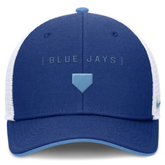 Toronto Blue Jays Nike Rise Diamond Plate Performance Trucker Flex Hat - MLB Hats