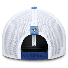 Toronto Blue Jays Nike Rise Diamond Plate Performance Trucker Flex Hat - MLB Hats
