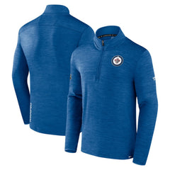 Winnipeg Jets Fanatics Authentic Pro Lightweight Quarter-Zip Pullover - NHL Pullover