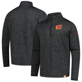 Calgary Flames Fanatics Authentic Pro Lightweight Quarter-Zip Pullover - NHL Pullover