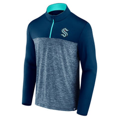 Seattle Kraken Fanatics Iconic Defender Quarter-Zip Jacket - NHL Jackets