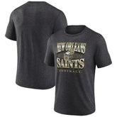New Orleans Saints Extreme Tackle Tri-Blend T-Shirt | NFL Hot