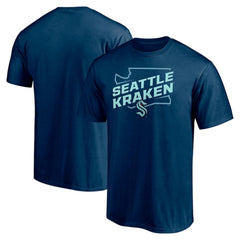 Seattle Kraken Fanatics Block Party Push Ahead T-Shirt - NHL T-shirts