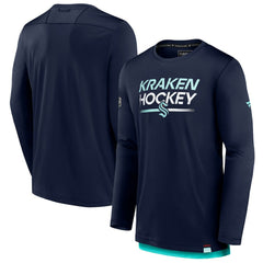 Seattle Kraken Fanatics Authentic Pro Tech Long Sleeve T-Shirt - NHL T-shirts
