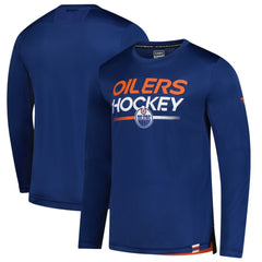 Edmonton Oilers Fanatics Authentic Pro Tech Long Sleeve T-Shirt - NHL T-shirts