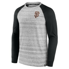 San Francisco Giants Fanatics Iconic Streaky Raglan Long Sleeve T-Shirt - MLB T-shirts