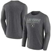 Las Vegas Raiders Fundamentals Long Sleeve T-Shirt | NFL Sale