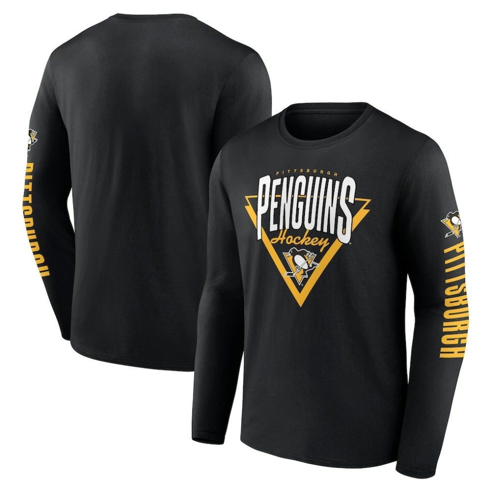 Pittsburgh Penguins Fanatics Headline Long Sleeve T-Shirt - NHL T-shirts