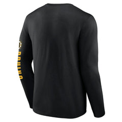 Boston Bruins Fanatics Headline Long Sleeve T-Shirt - NHL T-shirts