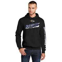 Baltimore Ravens Starter Wordmark Logo Pullover Hoodie | NFL Hot