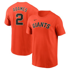 Willy Adames San Francisco Giants Nike Fuse Name & Number T-Shirt - MLB T-shirts