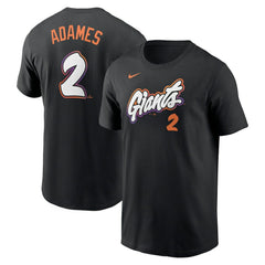 Willy Adames San Francisco Giants Nike 2025 City Connect Fuse Name & Number T-Shirt - MLB T-shirts
