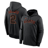 Willy Adames San Francisco Giants Nike Name & Number Performance Pullover Hoodie - MLB Hoodies