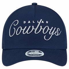 Dallas Cowboys Women's Metallic A-Frame 9FORTY Adjustable Hat | NFL Hot