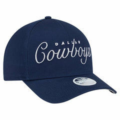Dallas Cowboys Women's Metallic A-Frame 9FORTY Adjustable Hat | NFL Hot