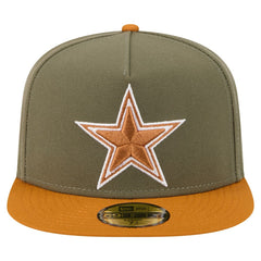 Dallas Cowboys 2-Tone Color Pack A-Frame 59FIFTY Fitted Hat | NFL Online