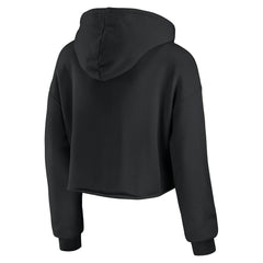 Atlanta Falcons WEAR by Erin Andrews Women's Domestic Cropped Pullover Hoodie | NFL New
