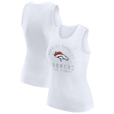 Denver Broncos WEAR by Erin Andrews Women's Ribbed Graphic Tank Top | NFL New