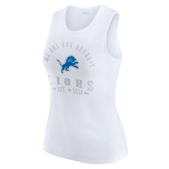 Detroit Lions WEAR by Erin Andrews Women's Ribbed Graphic Tank Top | NFL Near me