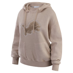 Detroit Lions WEAR by Erin Andrews Women's Washed Pullover Crewdie | NFL Hot