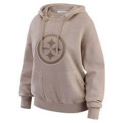 Pittsburgh Steelers WEAR by Erin Andrews Women's Washed Pullover Crewdie | NFL On sale