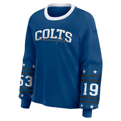 Indianapolis Colts WEAR by Erin Andrews Women's Sport Long-Sleeve T-Shirt | NFL Sale