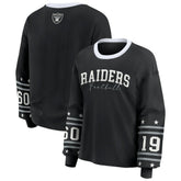 Las Vegas Raiders WEAR by Erin Andrews Women's Sport Long-Sleeve T-Shirt | NFL Hot